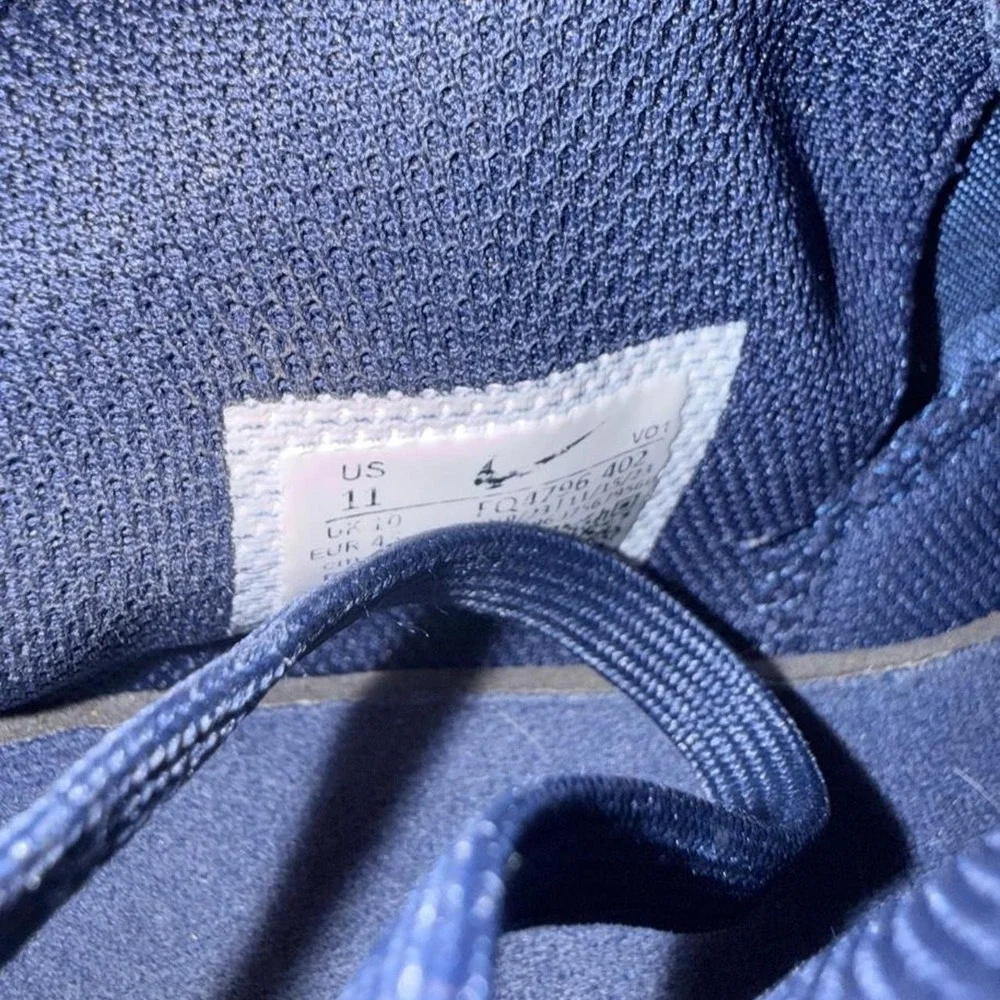 Nike JA 1 Navy Blue Orange Yellow Shoes